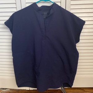 Figs Scrub Set! Navy Blue Rafaela XS top, zamora SP jogger bottoms